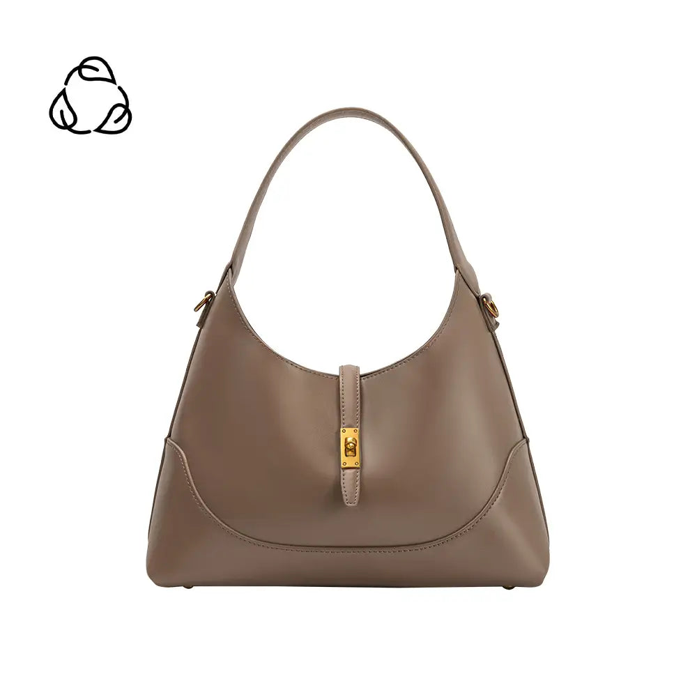 Caroline Taupe Shoulder Bag