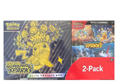 Costco Pokemon Surging Sparks 2-Pack Trainer Box and Booster Bundle