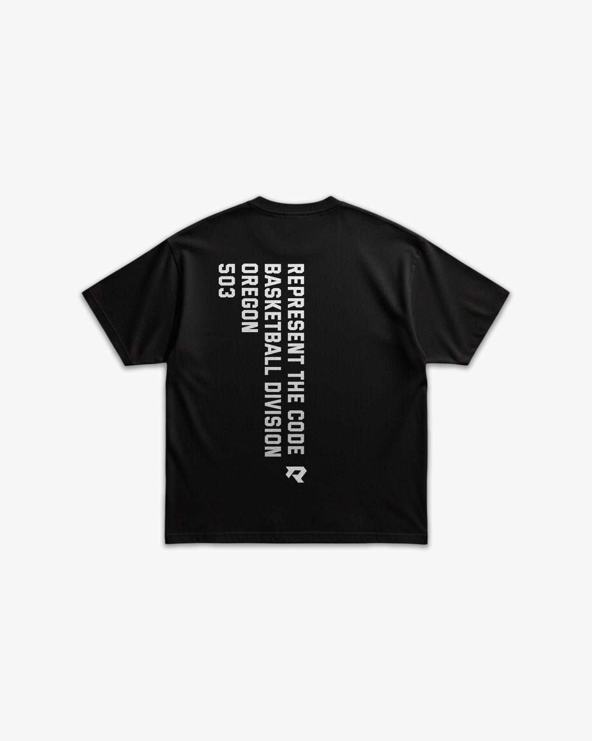 (503) X2 Basketball Elite Tee in Black/White - Represent Basketball