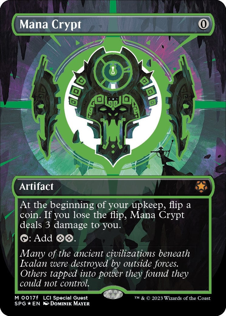 Mana Crypt 0017f Borderless (17f) [SPG]