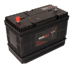 Skanbatt Fritidsbatteri 12V 115Ah 800Cca +Midtstilt shown in product view