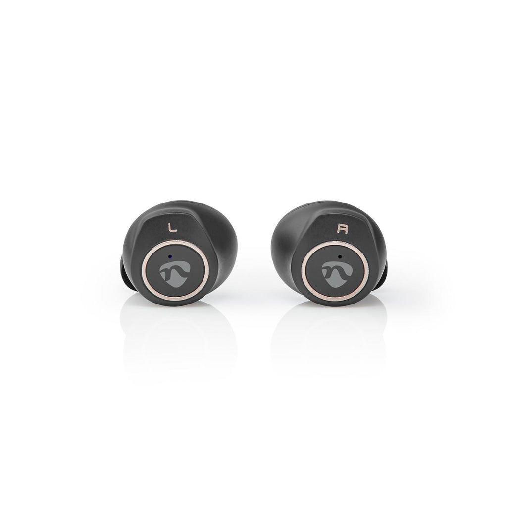 Nedis HPBT3050BK Volledig Draadloze Bluetooth&reg;-oordopjes 3 Uur Afspeeltijd Oorschelphaakjes Spr