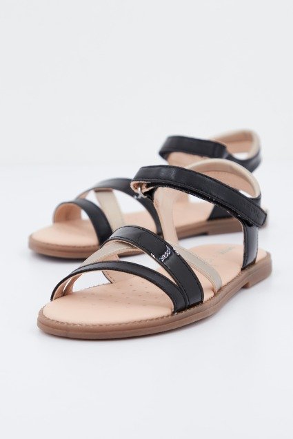 GEOX J SANDAL KARLY GIRL en color NEGRO  (1)