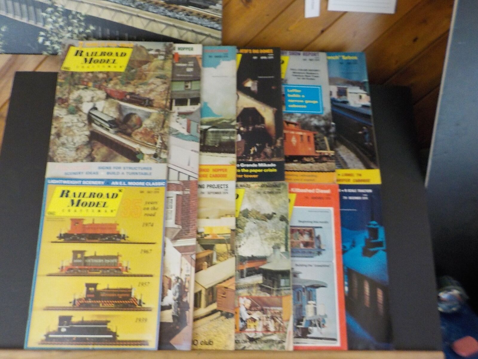 Railroad Model Craftsman Magazine Complete Year 1974  12 issues
