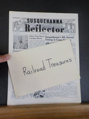 Susquehanna Reflector Vol 6 No 8 1952 1952 August Alert Crew Saves Careless Driv
