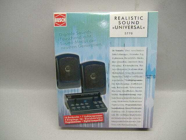 BUSCH 5771  Realistic Sound "Universal" Neu & OVP