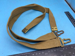 Original British Army WW2 - 1940 Dated Cavalry Pattern Equipment Straps - Pair - The Militaria Shop
