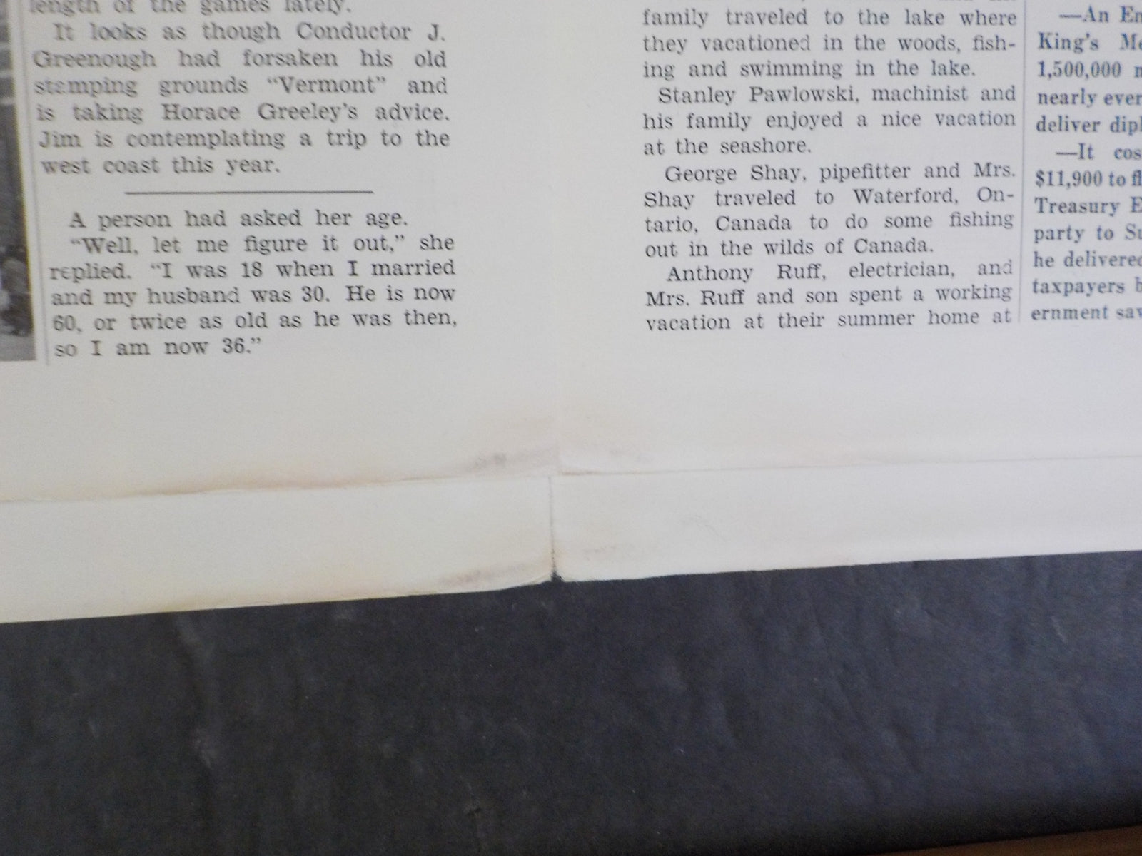 Susquehanna Reflector Vol 6 No 8 1952 1952 August Alert Crew Saves Careless Driv