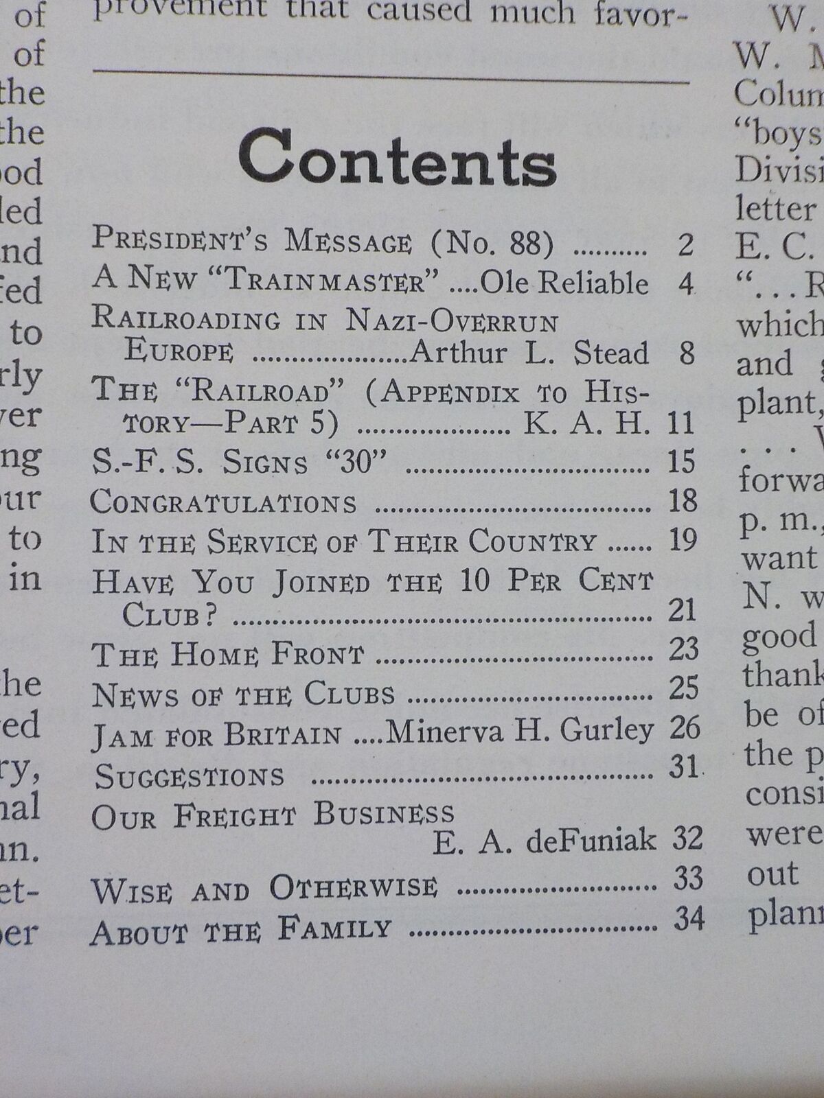 Louisville & Nashville Employee Magazine L&N 1942 July