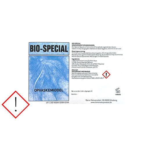 Oppvask fra Bio Special