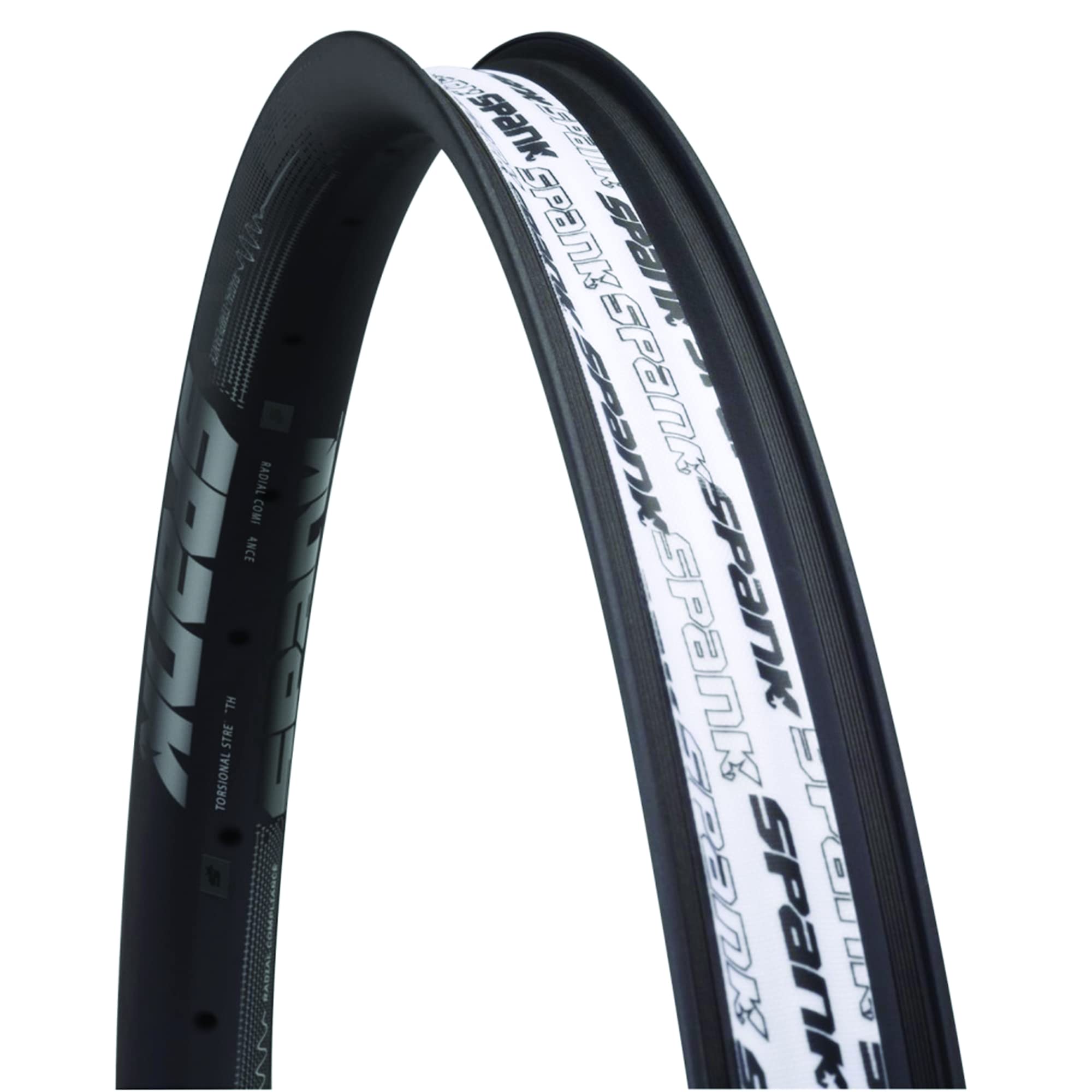 Spank SP-RIM-0173-BLACK Jante de vélo Mixte Adulte, Noir - RACKTRENDZ
