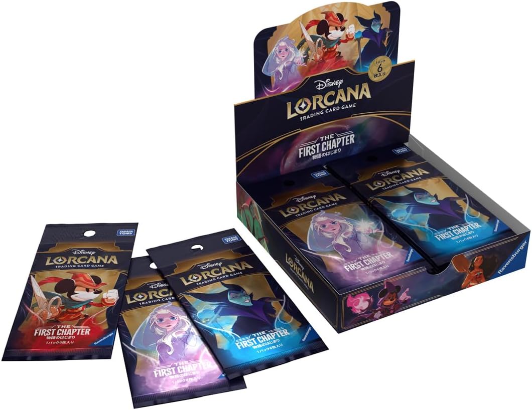 Disney Rolcana TCG Japanese Version Booster Pack, The First Chapter, The Beginning of The Story Box
