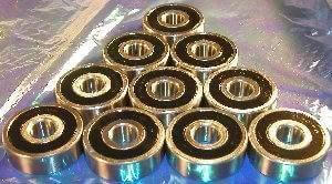 10-Pack Premium 6201-2RS Sealed Bearing - Buy Bearings online - Fast US Shipping