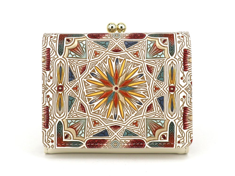 Carreau (Bronze) Small GAMAGUCHI Trifold Wallet