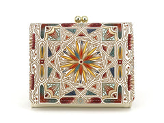 Carreau (Bronze) Small GAMAGUCHI Trifold Wallet