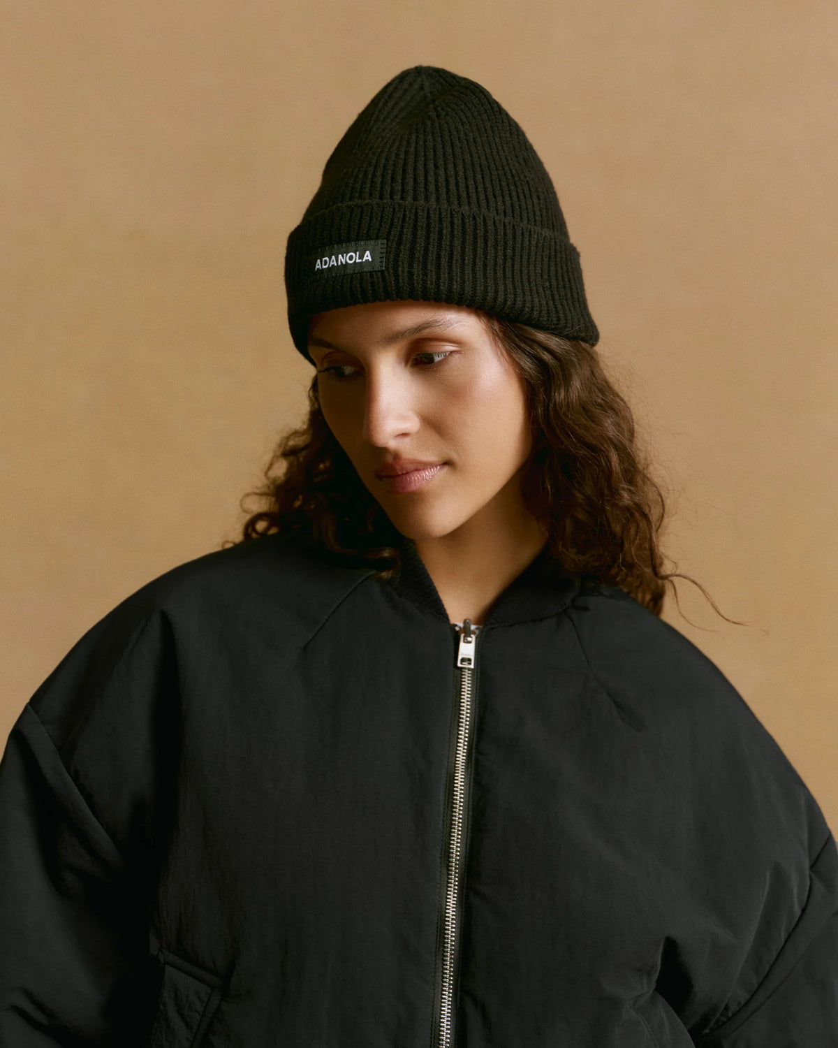 Knit Beanie - Black