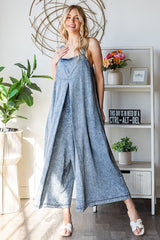 Oli & Hali Pleated Detail Wide Leg Romper