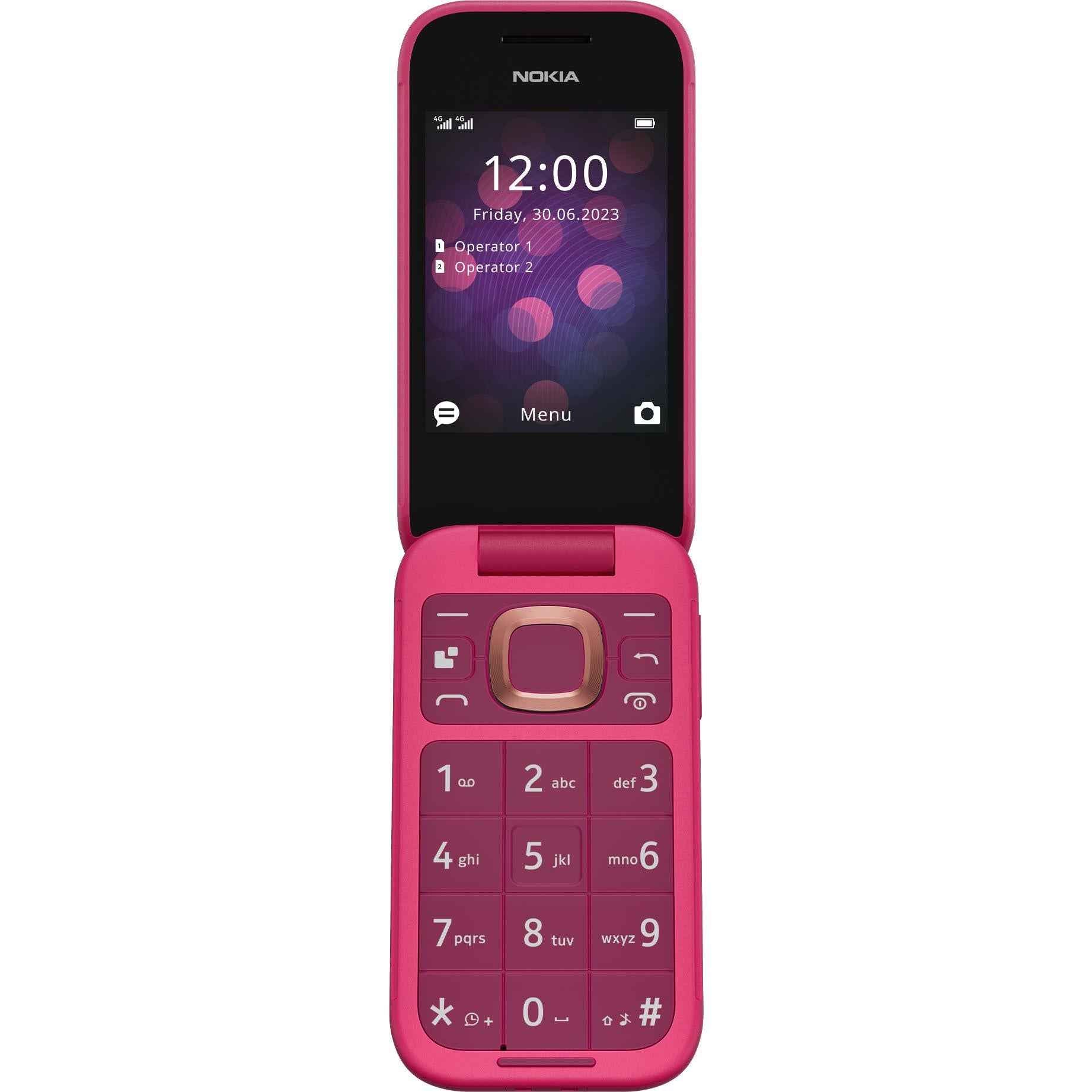 Nokia 2660 Flip 4G 128MB (Pop Pink)