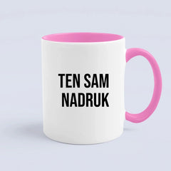 Kubek z takim samym nadrukiem