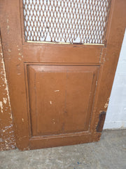 Old Pair Vintage Reclaimed Indian Wooden Iron Saloon Doors Shutters Garden Gates