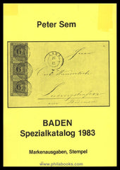 Sem, Peter: Baden Spezialkatalog 1979, 1981 und 1983, Umschläge ge ...