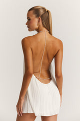 Tine – Zartes weißes Kleid für Sommertage
