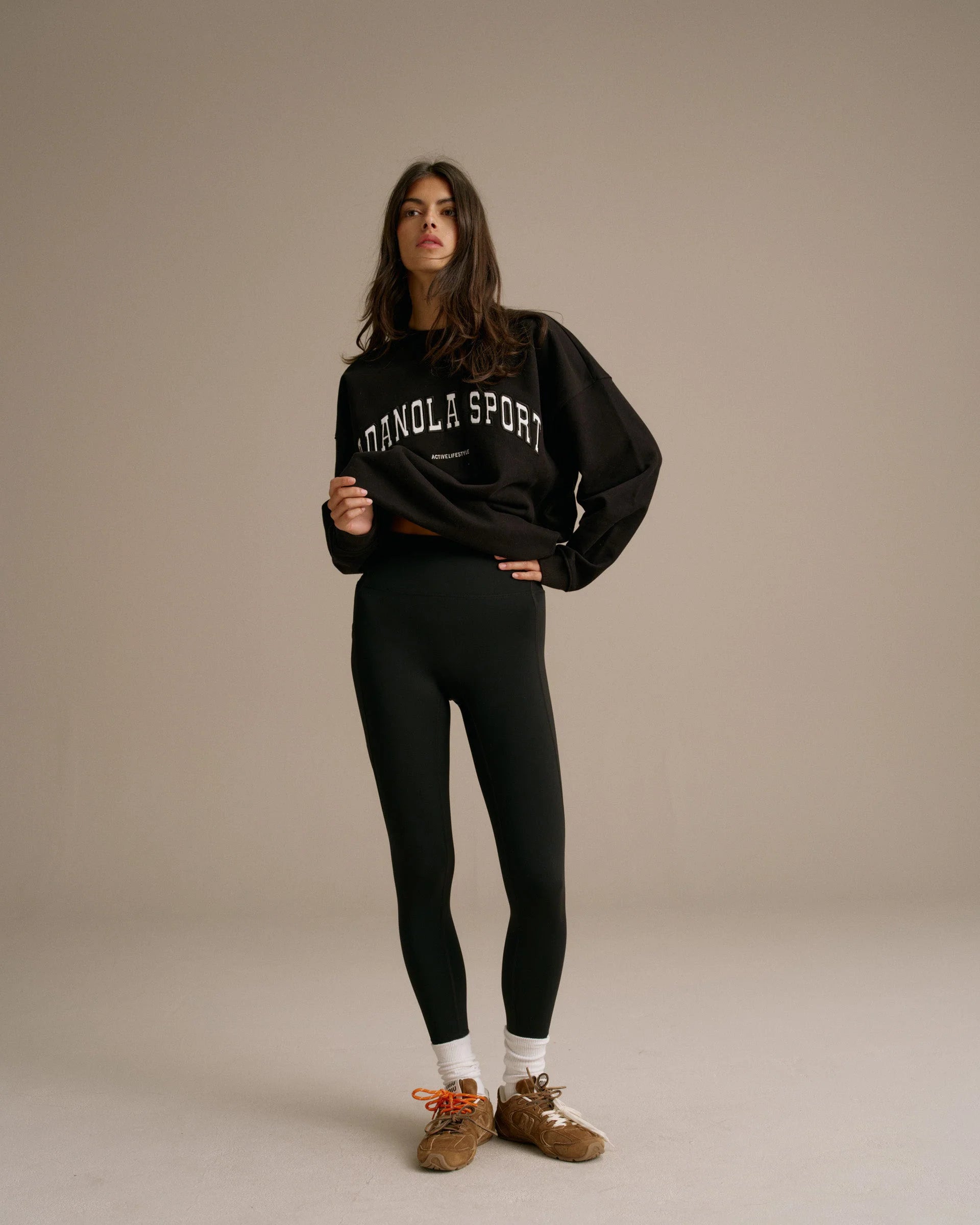 AS Oversized Sweatshirt - Black