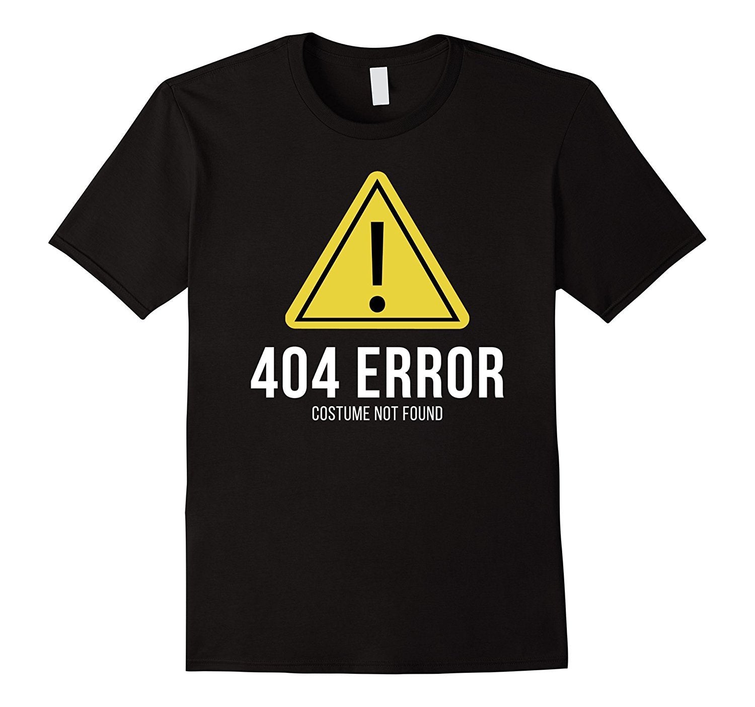 404 Error Costume Not Found: Funny Halloween Costume T-Shirt
