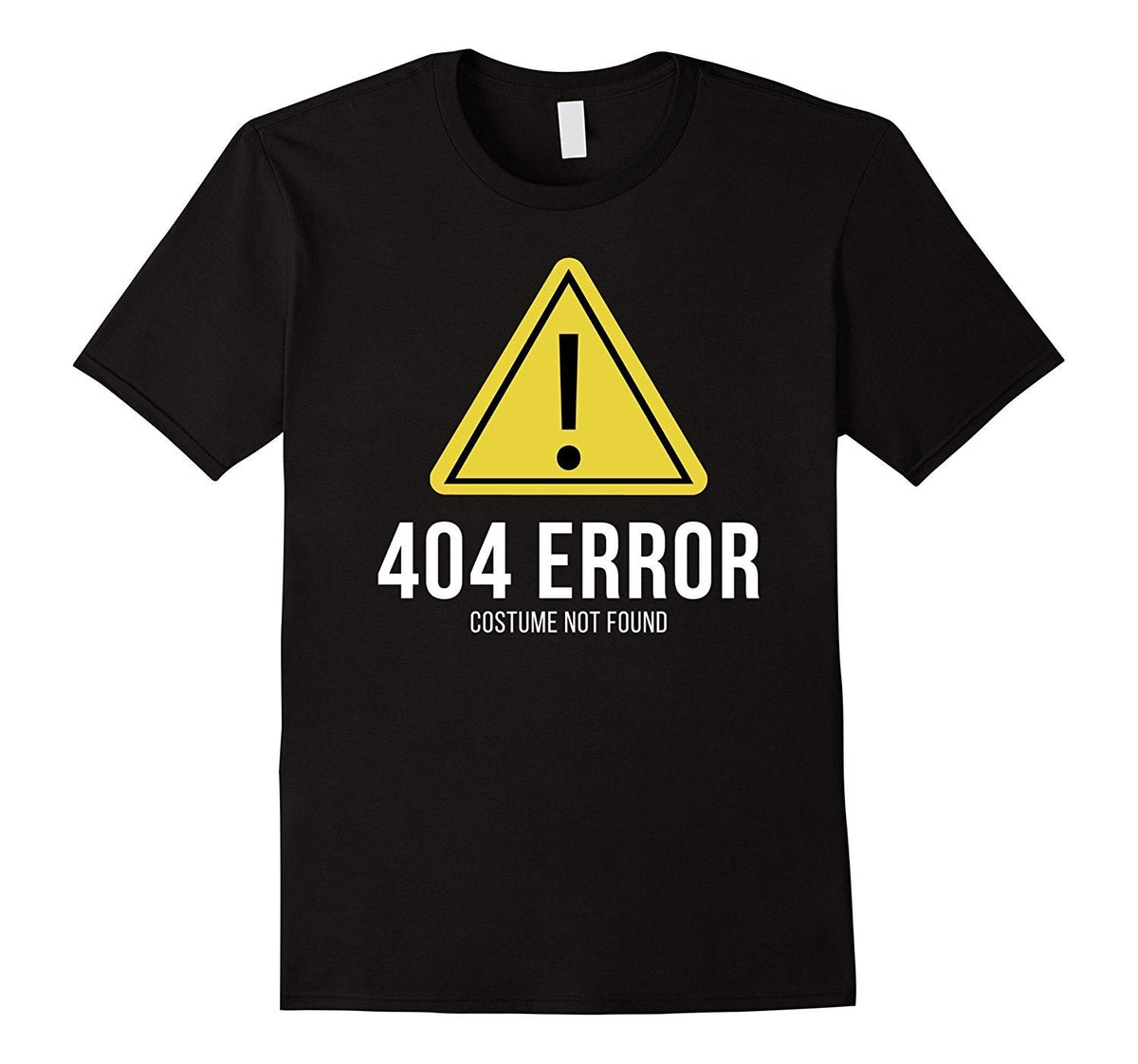 404 Error Costume Not Found: Funny Halloween Costume T-Shirt