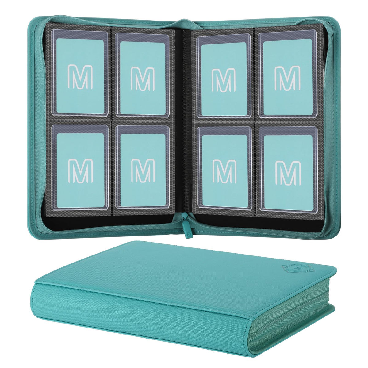 Toploader Binder 4-Pocket Side Load Trading Card Album  Holds 128 Cards with Double-Sided Pockets for MTG  Sports Cards  Top Loader Storage