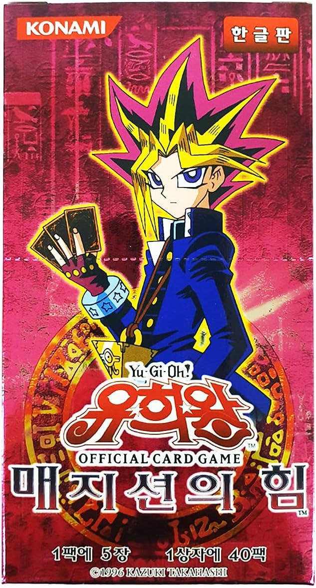 Yugioh Cards / Magician's Force Booster Box Korean Ver (40Packs) / 5 Cards in 1 Pack