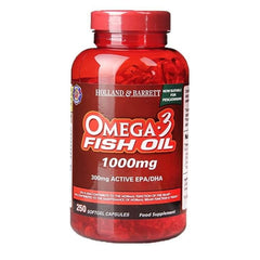 OMEGA 3 Fischöl 1000 MG 250 Kapseln HOLLAND & BARRETT