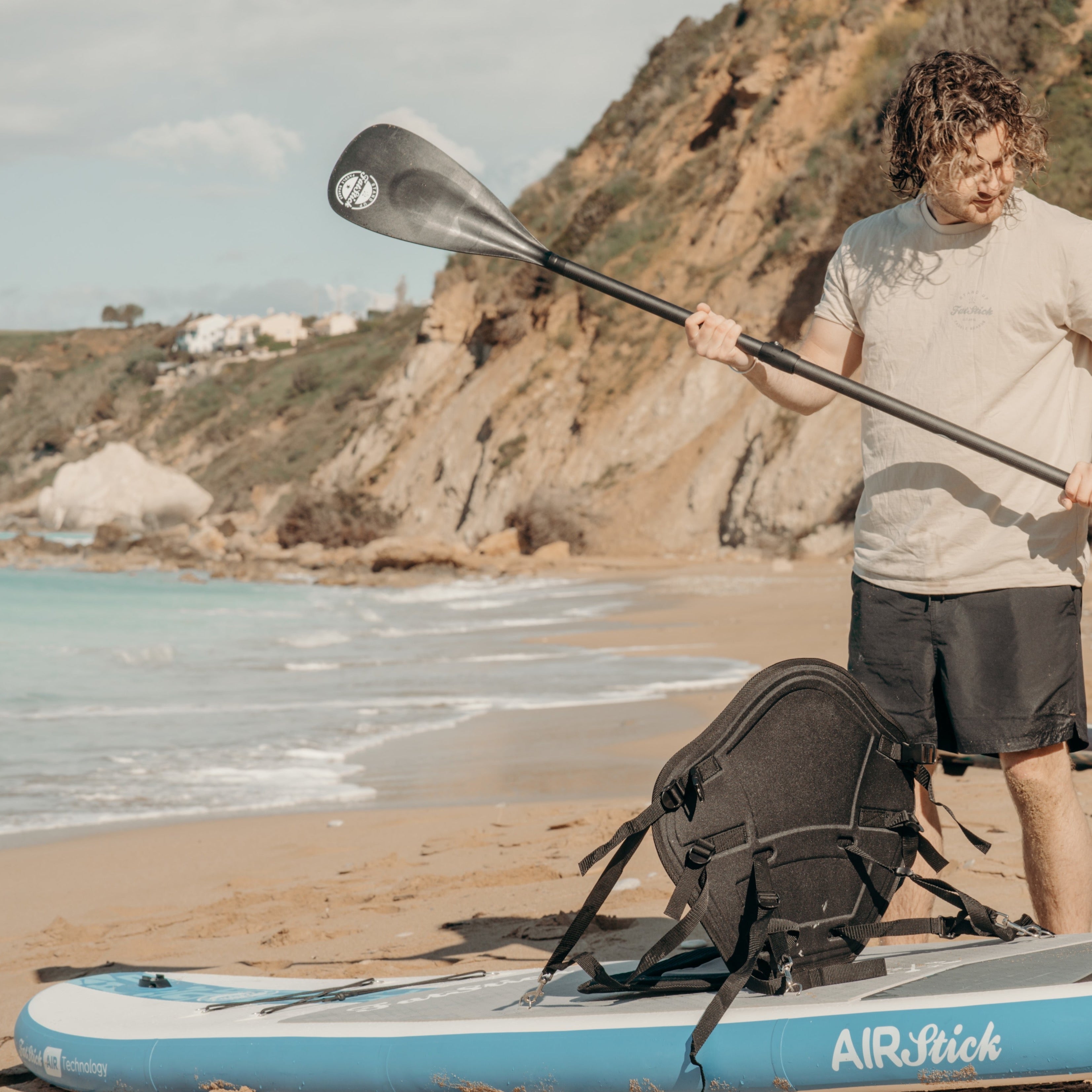 NEW 2026 AirStick 10'6 Inflatable Stand Up Paddle Board | SUP Package - Hot Tub Shop