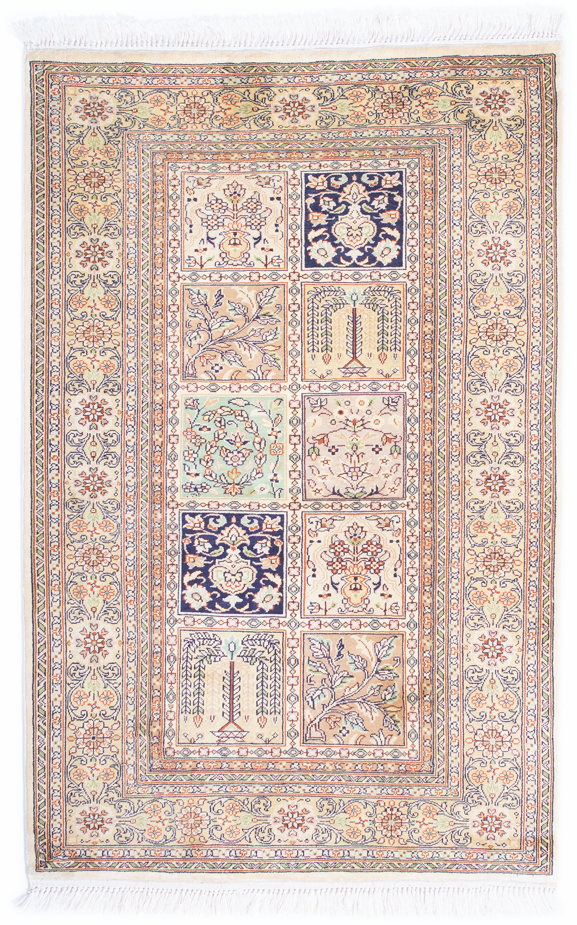 Kashmir silk