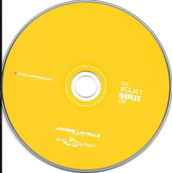 James Lavelle Presents UNKLE Sounds : Naples #GU41 (2xCD, Mixed)