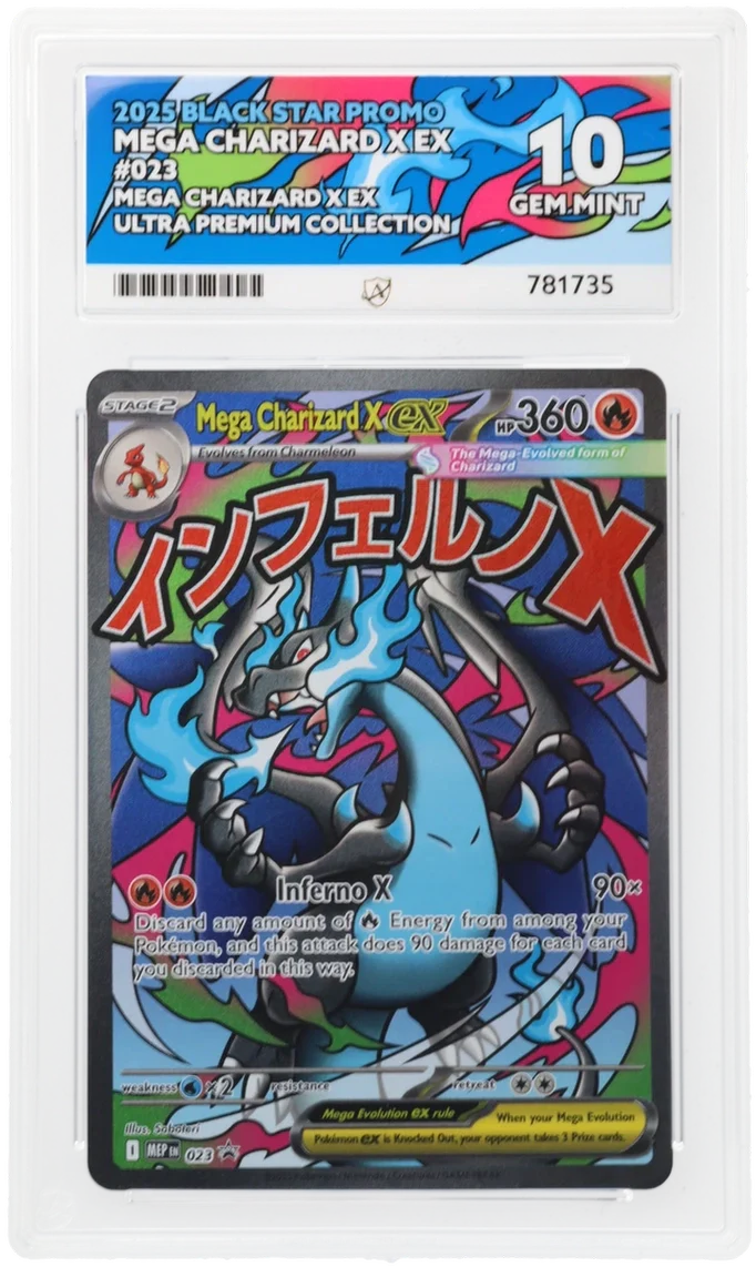 Mega Charizard X ex - ACE 10   (Front)