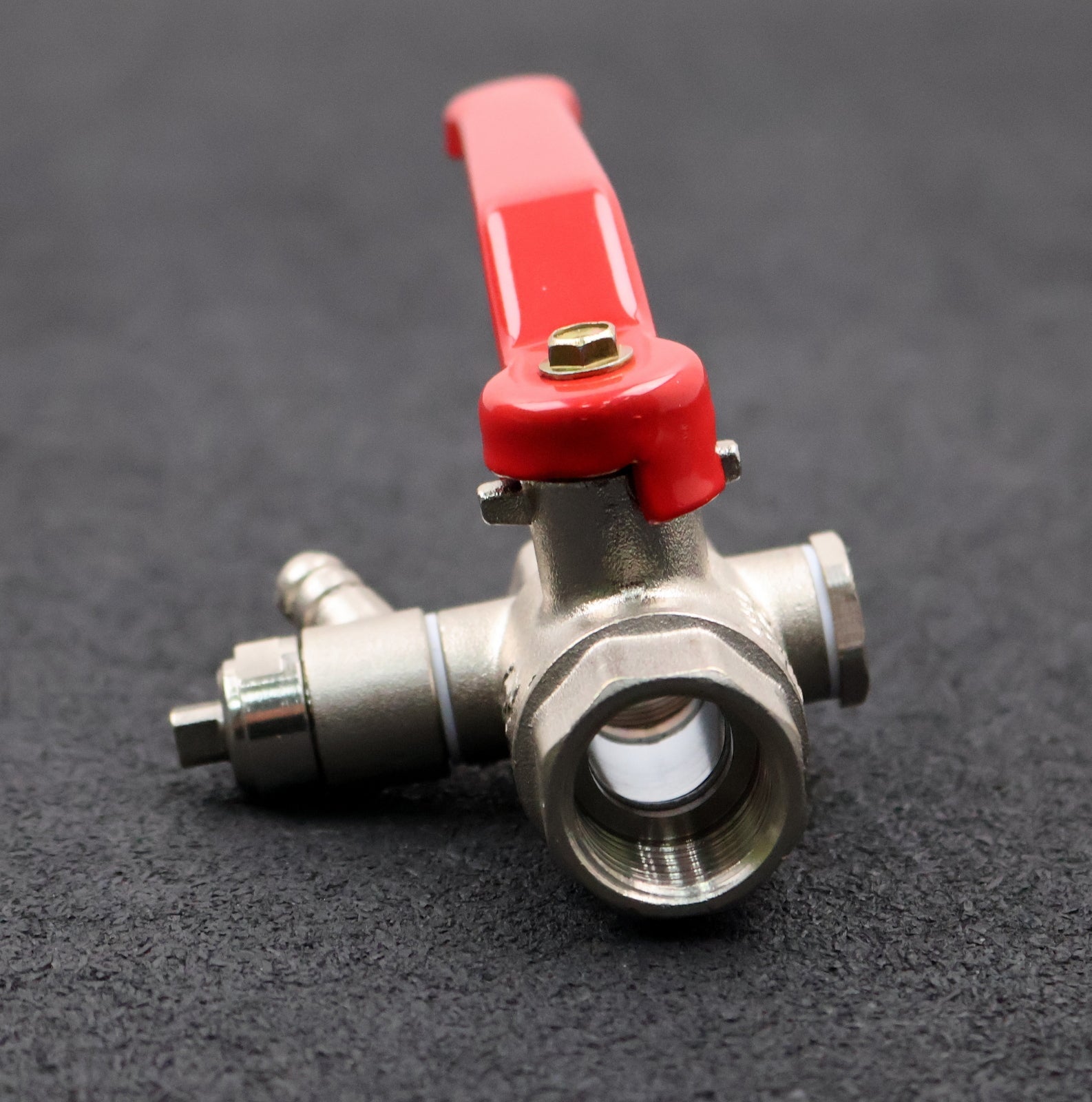 Bild des Artikels IPG-2x-Ms-Kugelhahn-mit-Entleerung-MS58-1/2''-PN20--Material-Messing-vernickelt