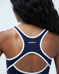 Ultimate Binding Detail Dress - Navy Blue
