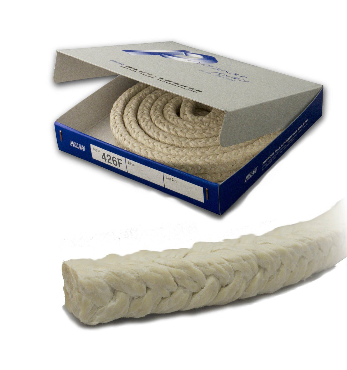 RAMIE PACKING PTFE IMPREGNATED PE044 80 BAR 2 MTR 22 MM 150°C MARPACK , Price per BOX , Country Of Origin : CN , HS Code: 84849000 , Net Weight: 0.925 , IMPA - 810233 - 810234 - 810235 - 810578 - 810690 - ISSA  - 7522616 - 7522635 - 7522655 - 7522675