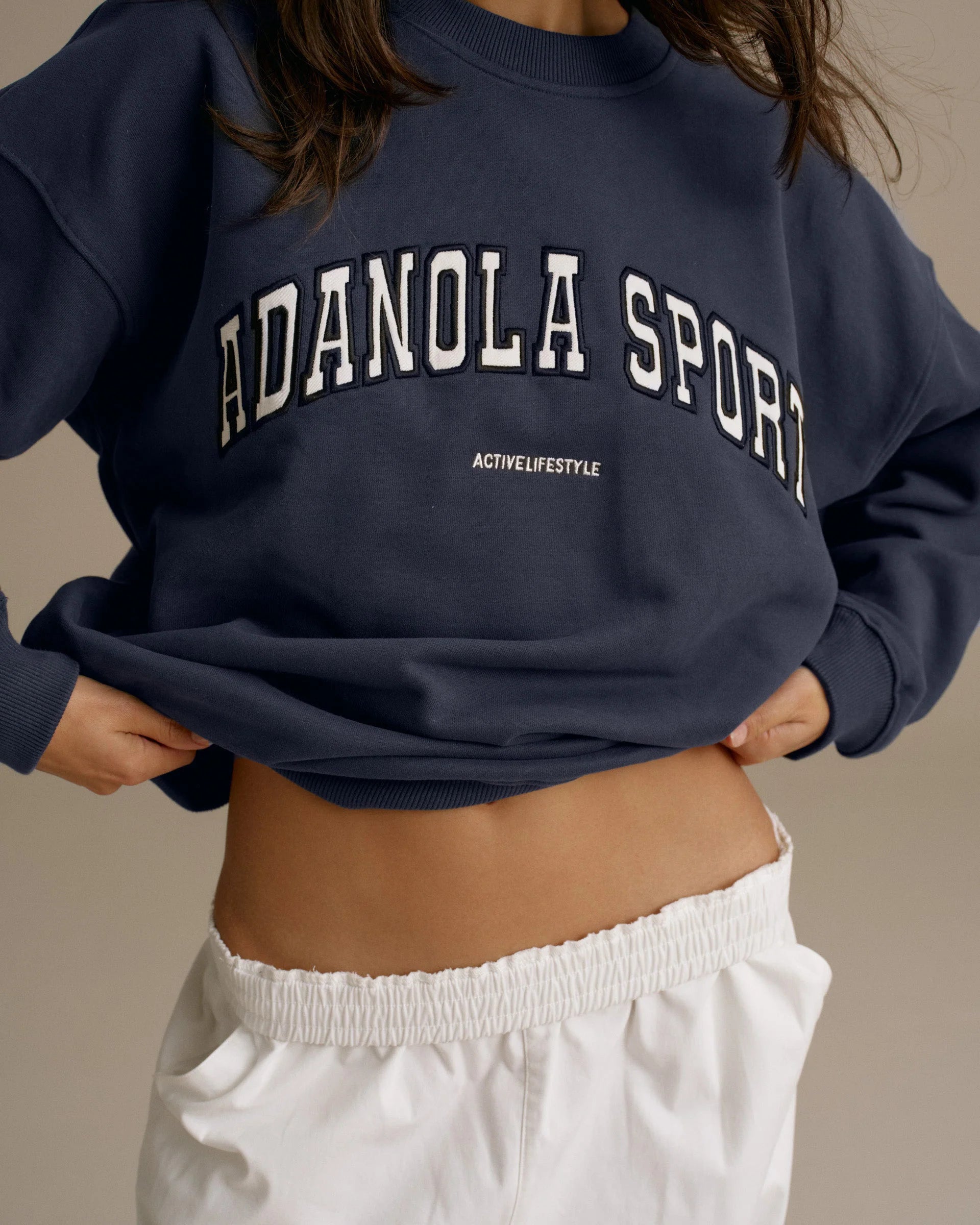 AS Oversized Sweatshirt - Midnight Blue