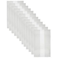 12 Pk Clear XL 3 Mil Gusseted Polyethylene Bags Poly Liner FDA USDA 20"x18"x 36"