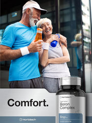 Horbaach Triple Boron Complex 6 mg 300 Tablet Boron Citrate, Boron Glycinate, Boron Asparate