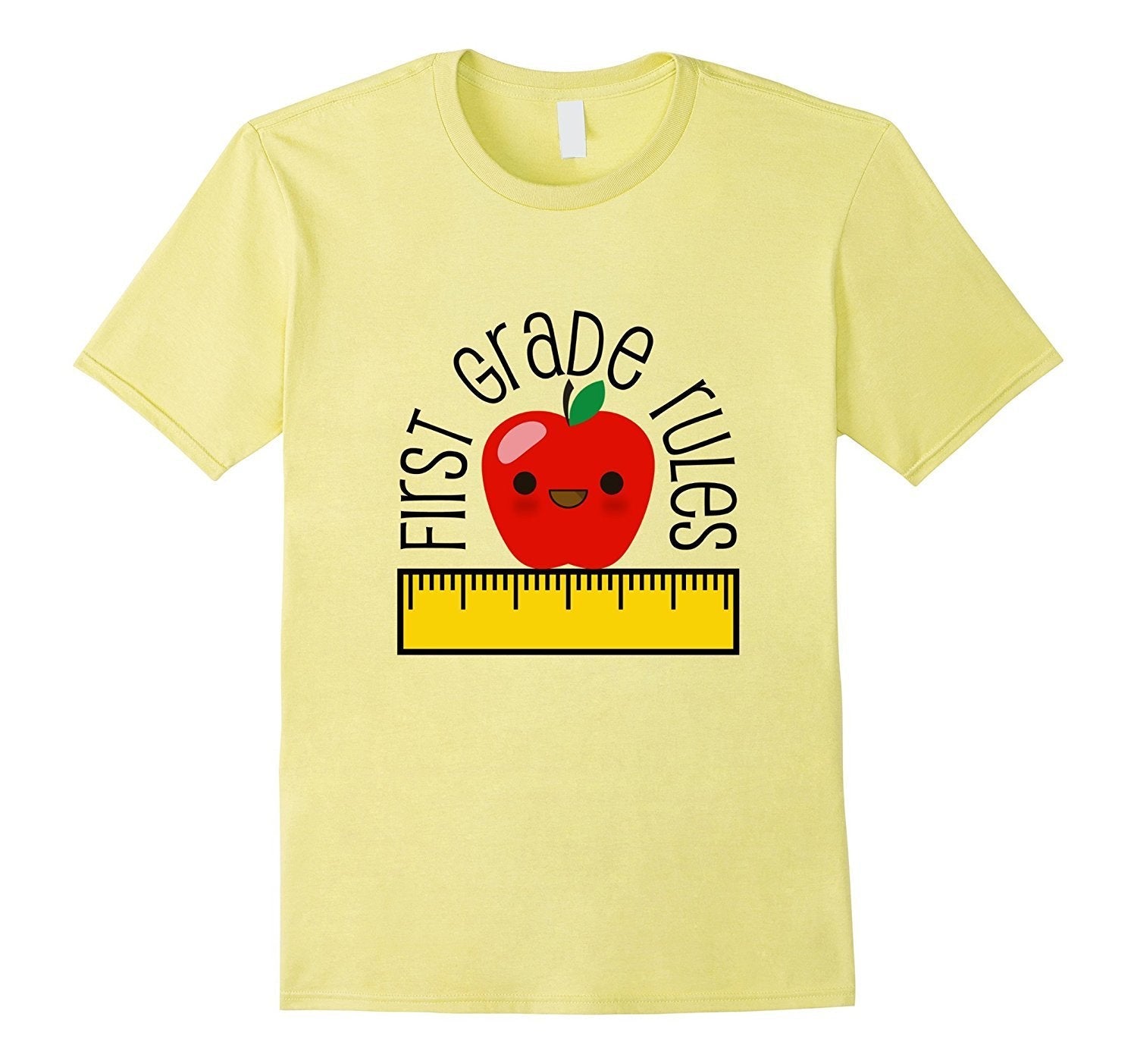 First Grade Rules Shirt Cute Teacher Gift Back to School Tee