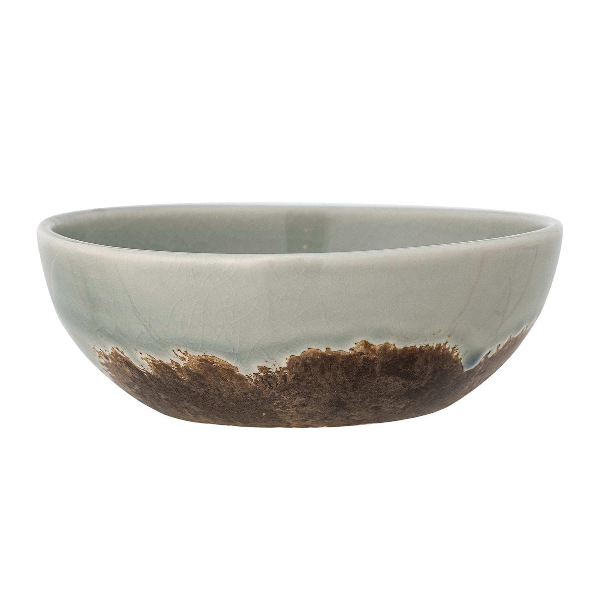 Kom aardewerk bruin Paula 16cm
