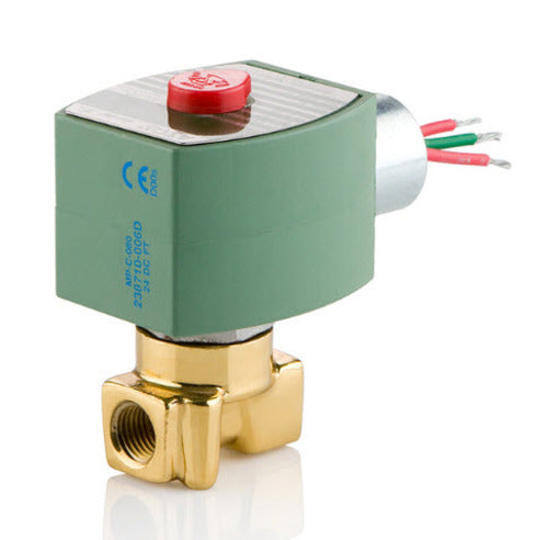 Asco 1/4" Two Way Direct Acting Solenoid Valve N/C 120V