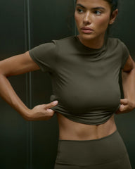 Ultimate Short Sleeve Top - Fern Green