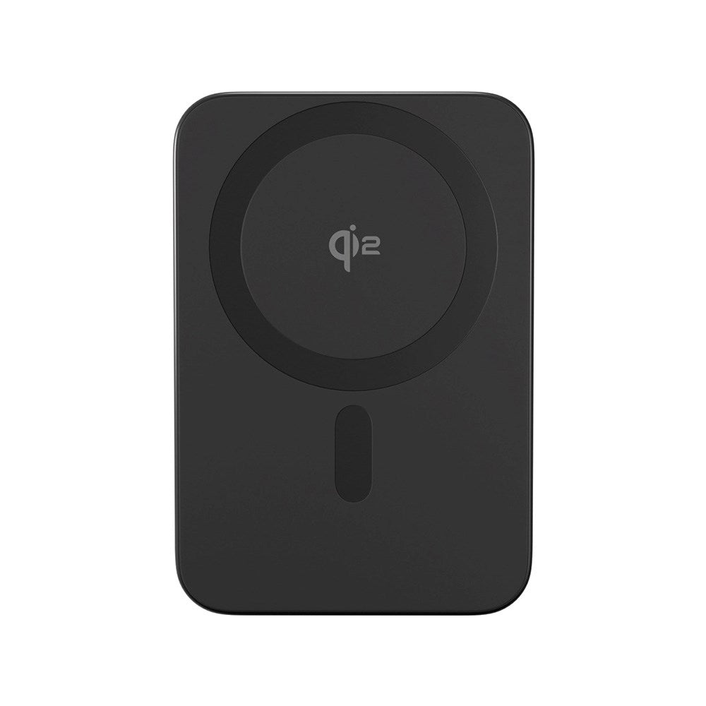 Epico 20W UltraPack EM71 Alu Mag+ 10.000 mAh Power Bank med USB-C - MagSafe og Qi2 Kompatibel - Svart