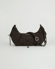 Large Rope Cross Body Bag - Coffee Bean
