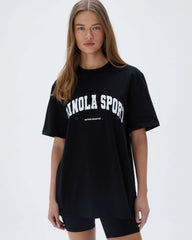 AS Short Sleeve Oversized T-shirt - Black/White