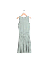 Robe sans manches en lurex